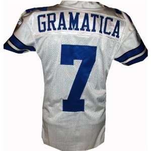  Martin Gramatica #7 2007 Cowboys Game Issued White Jersey 