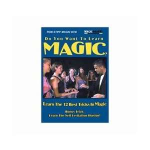    Do You Want to Learn Magic? With Rob Stiff   DVD Toys & Games