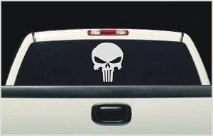 Fits Ford F150 punisher skull rear window decal  