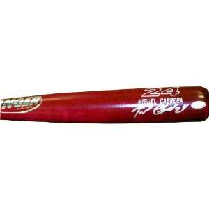  Miguel Cabrera Autographed Zinger Game Model Bat Sports Collectibles