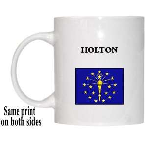  US State Flag   HOLTON, Indiana (IN) Mug 