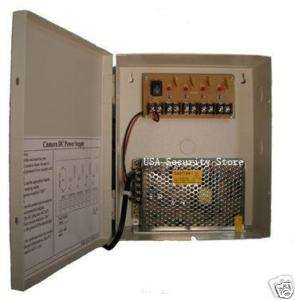 CCTV 12V DC Power Distribution Supply Box 4CH 4 CH 2AmP  
