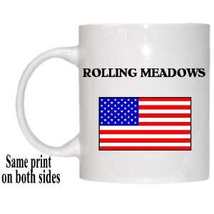  US Flag   Rolling Meadows, Illinois (IL) Mug Everything 