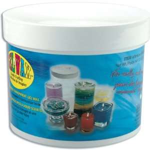  Gel Wax Candle Crafting 23 Ounces Clear   659425 Patio 