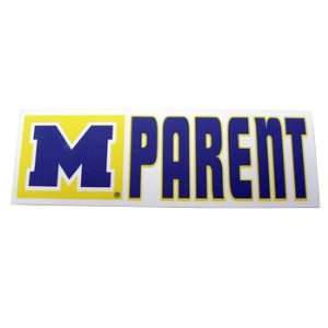 University of Michigan Wolverines Decal Parent M  Sports 