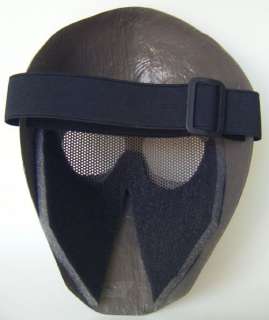 Gray Airsoft BB Paintball Mask Army of Two Fiberglass  