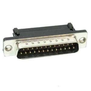  DB25 Male Connector IDC Metal Face with Through Hall Electronics