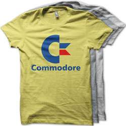   Shirts Mens Cotton Commodore 64 Graphic T Shirt  