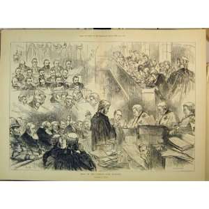    1879 Sketch Trial Glasgow Bank Directors Court Room