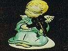Ceramic Mold Molds BOY ANGEL WITH VIOLIN 3.25 tall