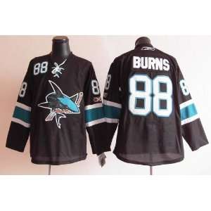  Brent Burns Jersey San Jose Sharks #88 Black Jersey Hockey 