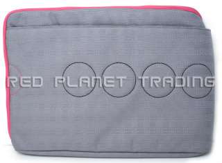 New Dell 15.6 Gray/Pink Laptop Carry Case Sleeve 982VN  