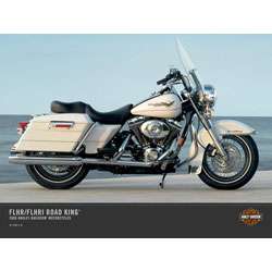 2006 Harley Davidson FLHRI Glacier White Road King  