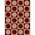 Sorina Machine made Contempo Heat set Emerlen Rug (55 x 77)