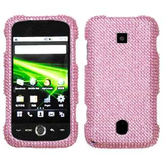 BLING Hard Phone Cover Case FOR Huawei ASCEND M860 PINK  