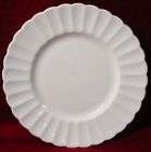   china SUSIE COOPER WHITE FLUTES Salad Plate with use scratches