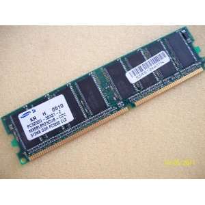  512MB PC3200 CL3 8 chip 64x8 Single Bank DDR DIMM   GSA (p 