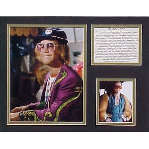  Elton John Picture Plaque Framed