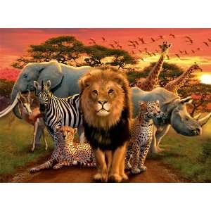  African Splendor 500 Piece Puzzle Toys & Games