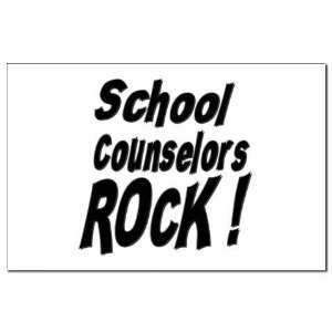  School Counselors Rock Occupations Mini Poster Print by 