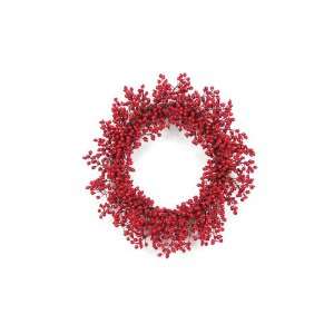   Artificial Red Seattle Berry Christmas Wreaths 23