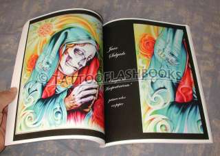 100 Faces of Mary Religious TATTOO Kit Gun Flash Book  