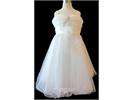 White V Wedding Flower Girls Dress Gown S3 12 Age 2 13T  