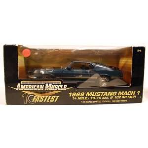  American Muscle 1969 Mustang Mach 1 118 Scale Limited 
