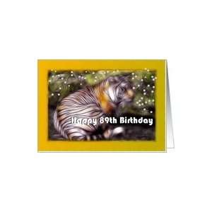   ~ Age Specific 89th ~ Fractalius Bengal Tiger Art Card Toys & Games