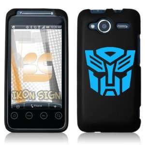 AUTOBOT Transformers   Cell Phone Graphic   1.25X 2.5 LIGHT BLUE 