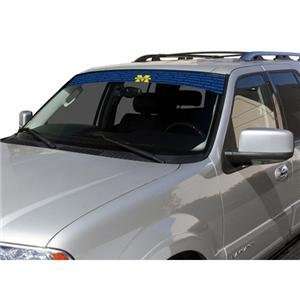 Michigan Wolverines NCAA Logo Visorz Front Windshield Covering by 