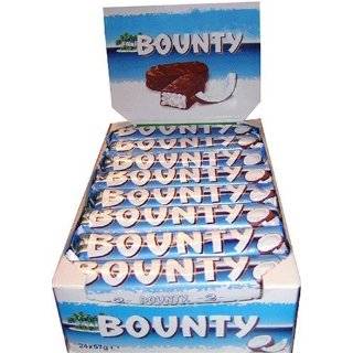 Bounty Bar Milk Chocolate Covered Coconut By Mars, (24 57gram Bars Per 
