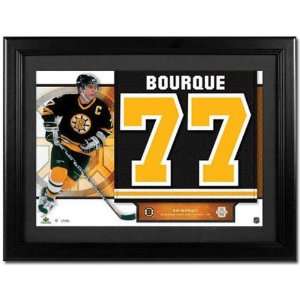 Ray Bourque Boston Bruins Retired Unsigned Jersey Numbers Piece 