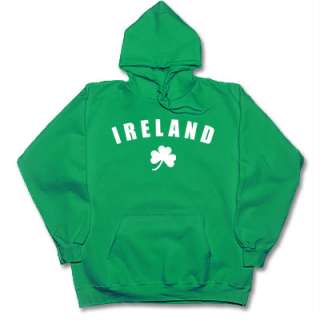 IRELAND irish/celtic eire hoodie/hooded sweatshirt XL  