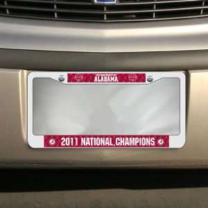  Alabama Crimson Tide 2011 BCS National Champions Chrome 