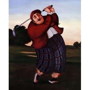  Golf Fore Poster by T.C. Chiu (22.00 x 28.00)