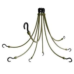   Perfect Bungee 8 Arm 24 Inch Flex Web, Military Green
