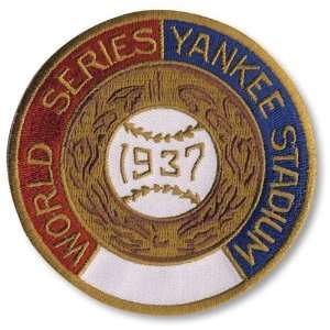 1937 New York Yankees World Series MLB Baseball Patch Cooperstown 
