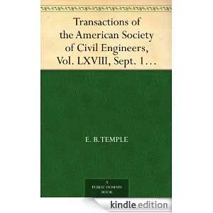 Transactions of the American Society of Civil Engineers, Vol. LXVIII 