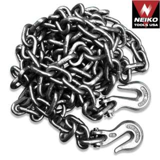   DUTY 5/16 x 14 FOOT TOW CHAIN With Hooks strong/pull/auto/Truck  