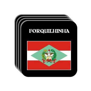  Santa Catarina   FORQUILHINHA Set of 4 Mini Mousepad 