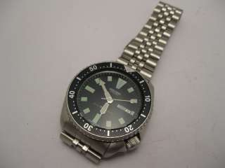 ROCK & ROLL RESTORED VINTAGE SEIKO 6309 7290 AUTOMATIC DIVE WATCH 