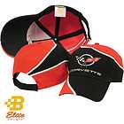 Chevy C5 Design Red And Black Baseball Sytle Racing Hat Brand New No 