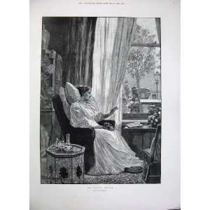    1896 Canton Woodville Fine Art Wedding Lady Window