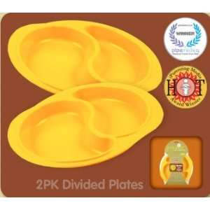  Toddler Divided Corn Plates 2 Pack Baby