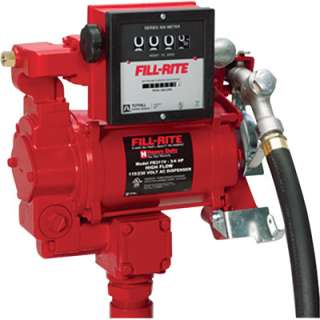 Tuthill Fill Rite DualVage Fuel Pump w/Meter  115/230V FR311V  