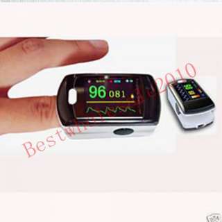   Fingertip Pulse Oximeter w free software USB Rechargeable Li battery