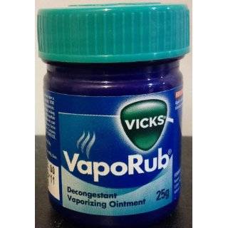 Vicks VapoRub Cough Suppressant / Topical Analgesic Ointment, 1 Ounce 
