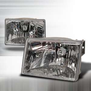 Grand Cherokee Headlights/ Head Lamps   Chrome Euro Style Performance 