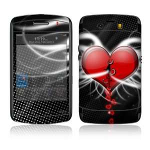 BlackBerry Storm 2 (9550) Skin Decal Sticker   Devil Heart